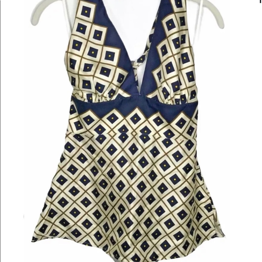 JCrew silk halter top